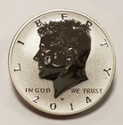 2014-W 50c Kennedy Silver Half Dollar - Reverse Proof - SKU-F4576