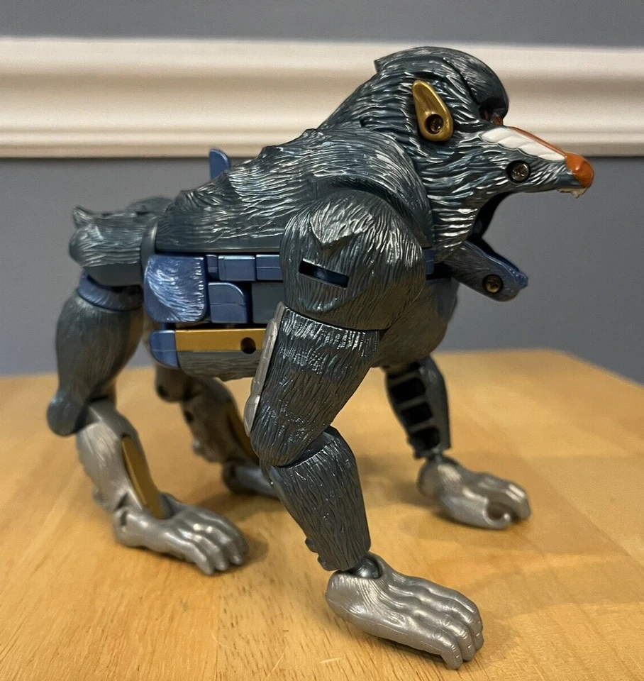 Transformers Beast Wars B'Boom com 2 mísseis quase completo vintage Hasbro 1997 - Imagem 4 de 4