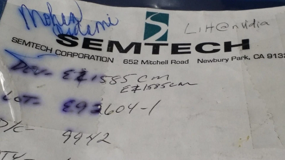 (2 PCS) EZ1585CM SEMTECH IC REG LINEAR POS ADJ 4.6A TO263 - Image 3 of 3