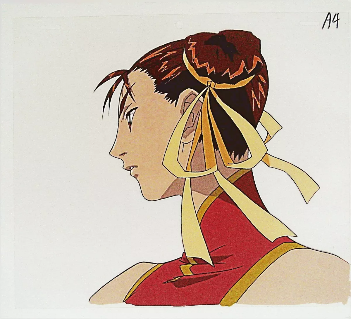 STREET FIGHTER ALPHA ZERO RYU ANIME PRODUCTION CEL 3