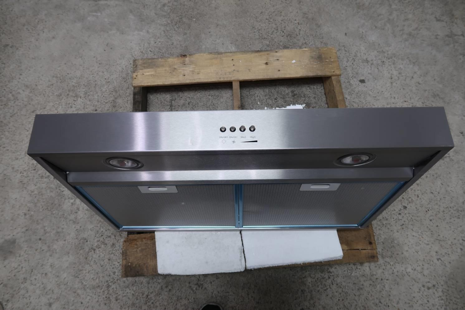 Whirlpool 30" 265 CFM LED Task Lighting Under SS Range Hood