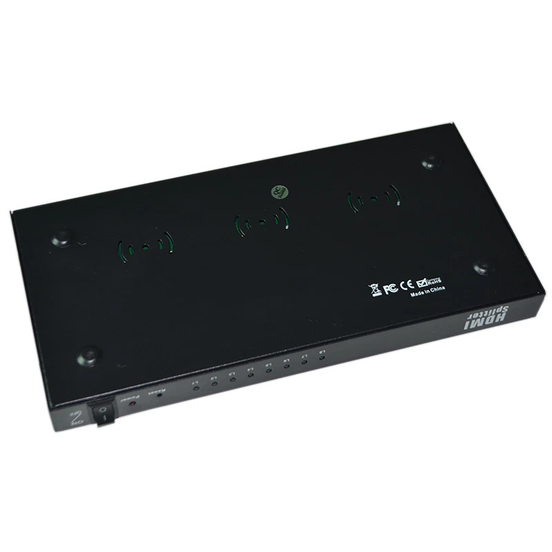 HDMI Splitter 1x8, 1 in 8 out, Supports 1080p, 3D, Full HD, 1 input 8 outputs  - Image 2 of 4