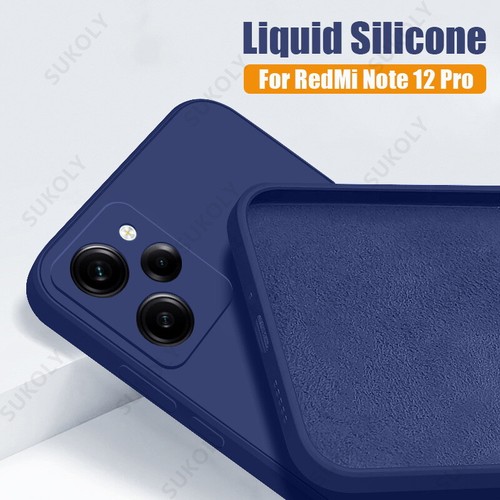 Liquid Silicone Case For Xiaomi Redmi Note 12 11 10 9 8 Pro K40 Shockproof Cover - Picture 14 of 35
