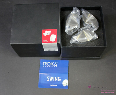 Troika swing SAP34/MA - 3-er  Set, Salz/Pfeffer/Süßstoff (oder Zahnstocher), neu
