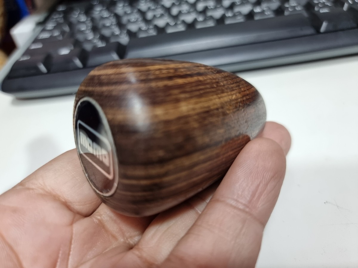 rare vintage momo wood Shift Knob size M10 x 1.25 | eBay