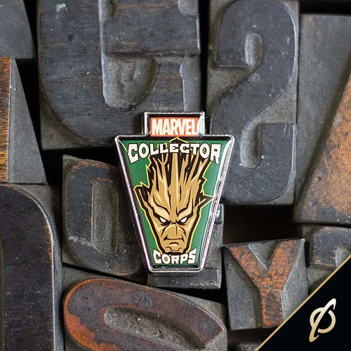 FUNKO COLLECTOR CORPS MARVEL ENAMEL PIN GROOT