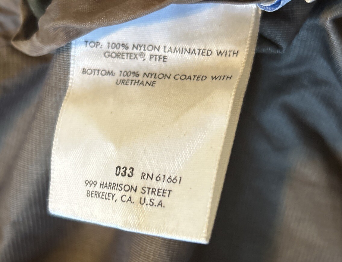 Vintage Sleeping Bag Cover USGI Military GoreTex Bivy Cover Don’t Fret About Debt