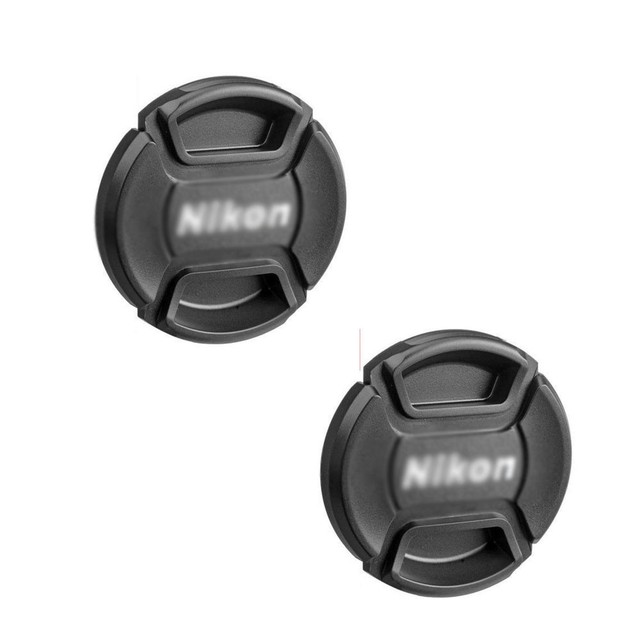 2X 58mm Lens Cap For Nikon D90 Nikkor AFS 50mm f/1.8G 50mm f/1.4G 55