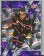 2023-24 Upper Deck SPx JOSH NORRIS Parallax Purple #'d 090/149 Card #75 Ottawa