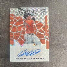 Panini 2021 Mosaic Ryan Mountcastle Scripts SCR-RY Prizm Autograph