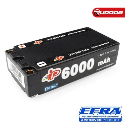 Intellect MC4 6000mAh 130C 7.6V High Power Graphene Shorty Pack LiHV / IP-BT2S60