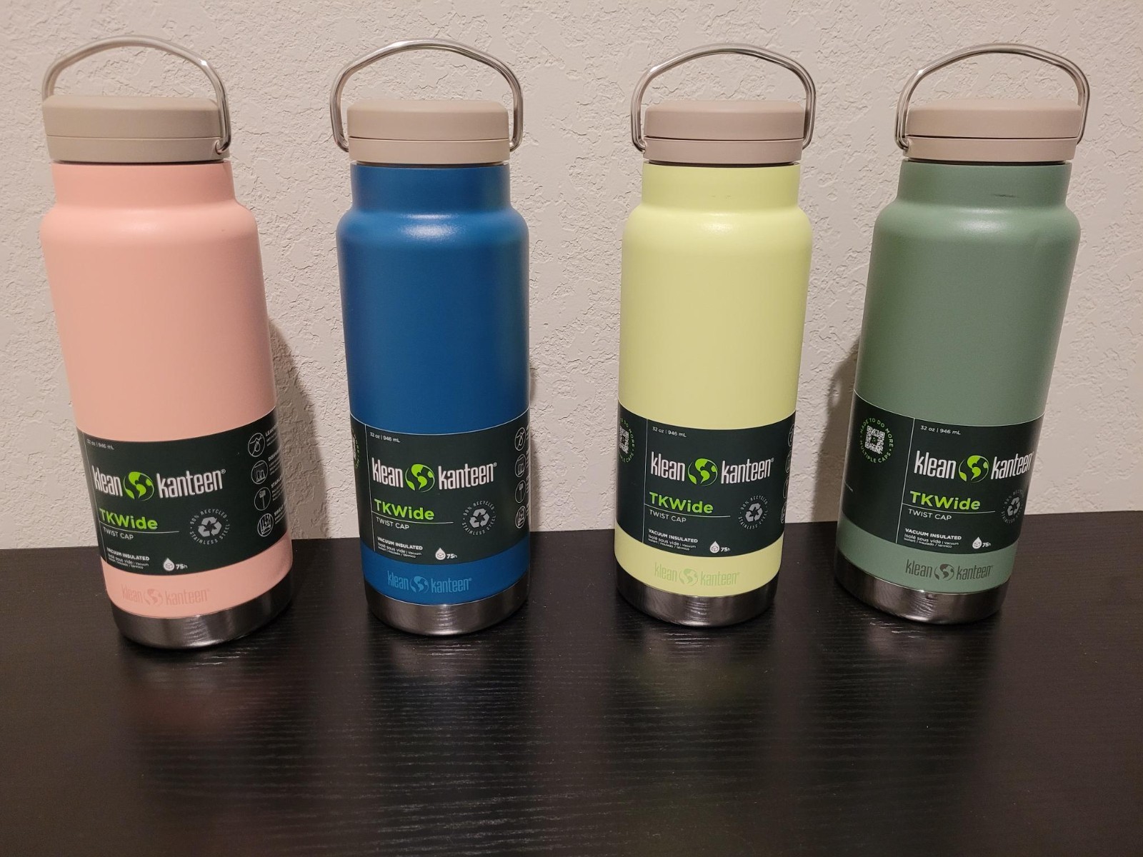 Klean Kanteen TKWide 32oz - Peach Parfait