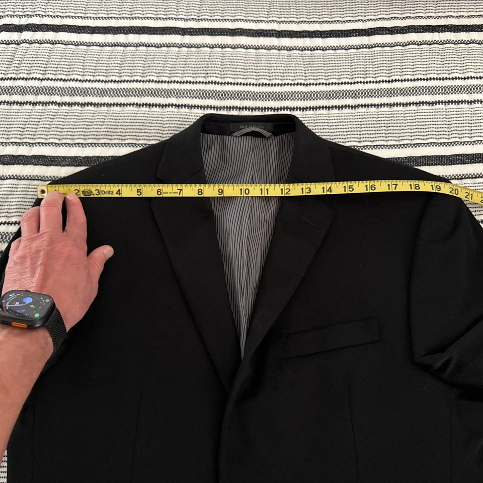 Abrigo deportivo chaqueta de cachemir negro Calvin Klein talla Bonita chaqueta 40S todas las ocasiones Foto 3 de 4