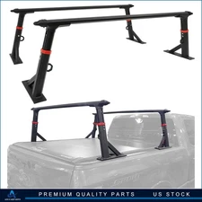 Truck Bed Ladder Rack Universal Pickup Baggage Carrier Luggage Cargo Height Duty