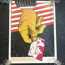 American Psycho by Leslie Herman xx/190 Screen Print Movie Art Mondo Poster