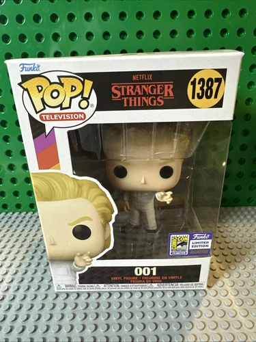 Funko Pop! Television: Stranger Things 001 #1387 SDCC 2023 Con Sticker Exclusive