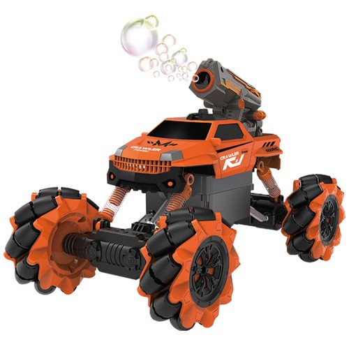 RC Rechargeable, Remote Control Stunt Car for Kids w/ 2-in-1 Interchangeable ...