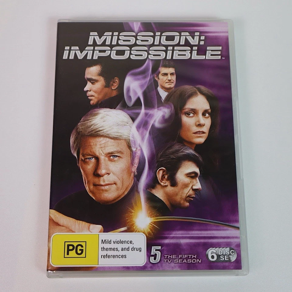 Mission: Impossible Seasons 5β7 (DVD, 18-Disc Set, CBS) Region 4 + Free Post - Image 3 of 4