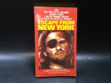 Escape From New York Paperback Movie Tie-In (1981) - Mike McQuay Rare Vintage