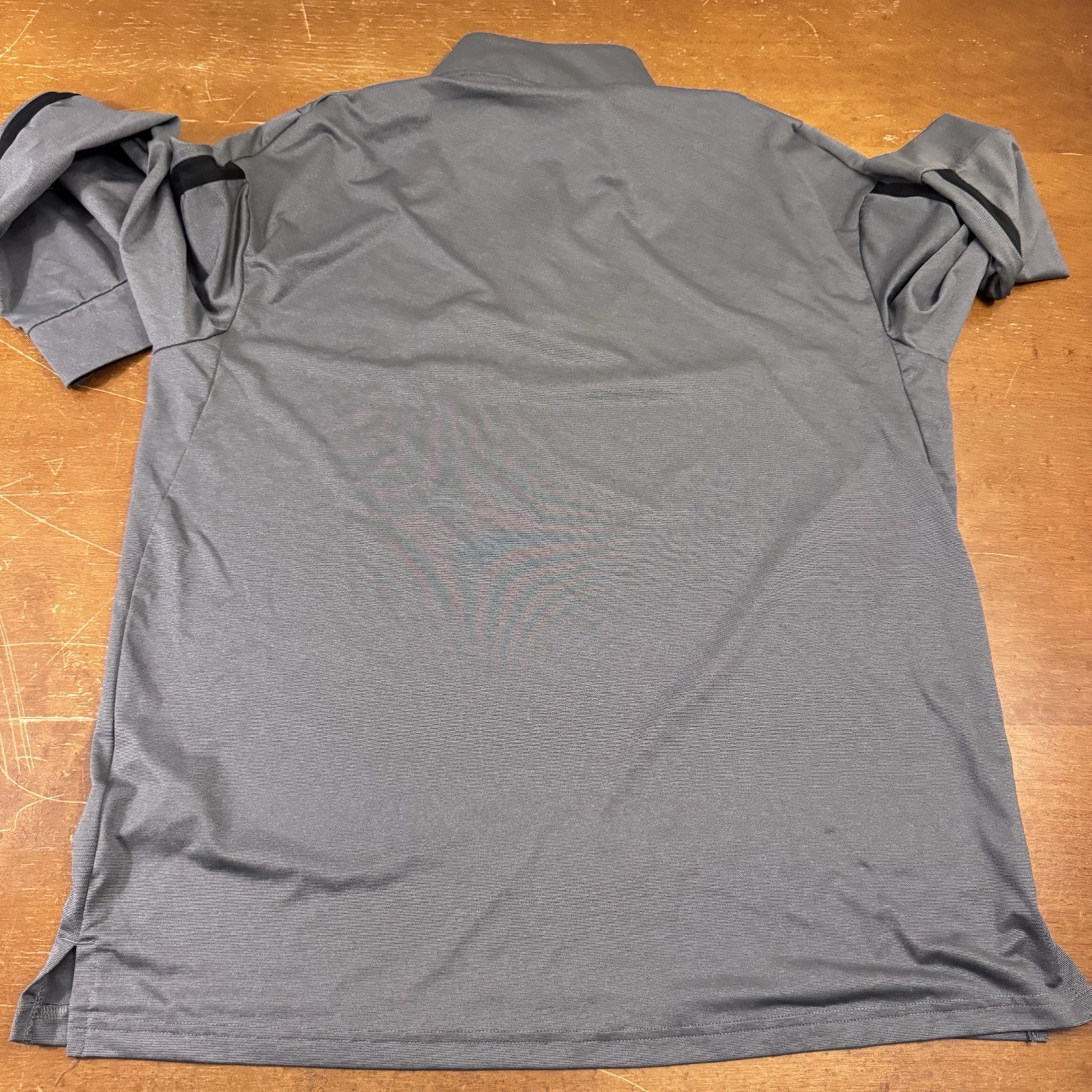 Nike Sweater Mens Large Gray Standard Dri Fit 1/4 Zip Pullover Pro Run thumbnail 8