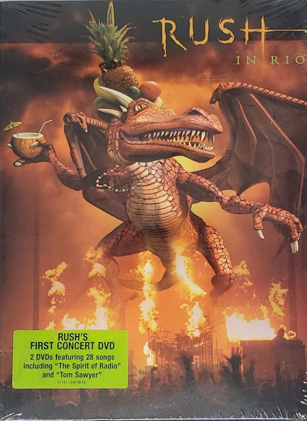 Rush – Rush In Rio [New & Sealed] DVD (Slight Storage Damage)