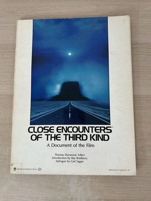 1978 Close Encounters Of The Third Kind: A Document Of The Film - Paperback Book