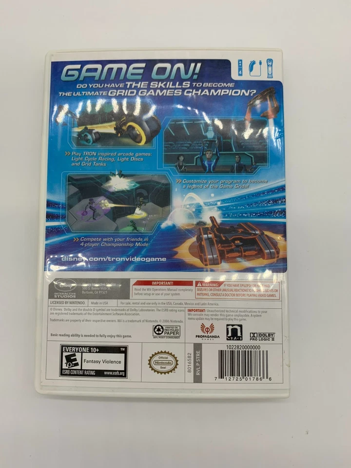 Tron: Evolution - Battle Grids (Nintendo Wii, 2010) - Image 2 of 4