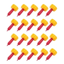 20 Pieces Lamb Teat Feeder Bottle Topper Feeding Milk Drinking for Sheep9664