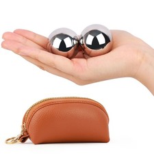 1.5-inch Baoding Balls with Chime:Traditional Chinese Balls for Hand Therapy,...