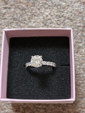 Solitare Diamond Ring (Worn for 2 months ) See full description (LAB GROWN )