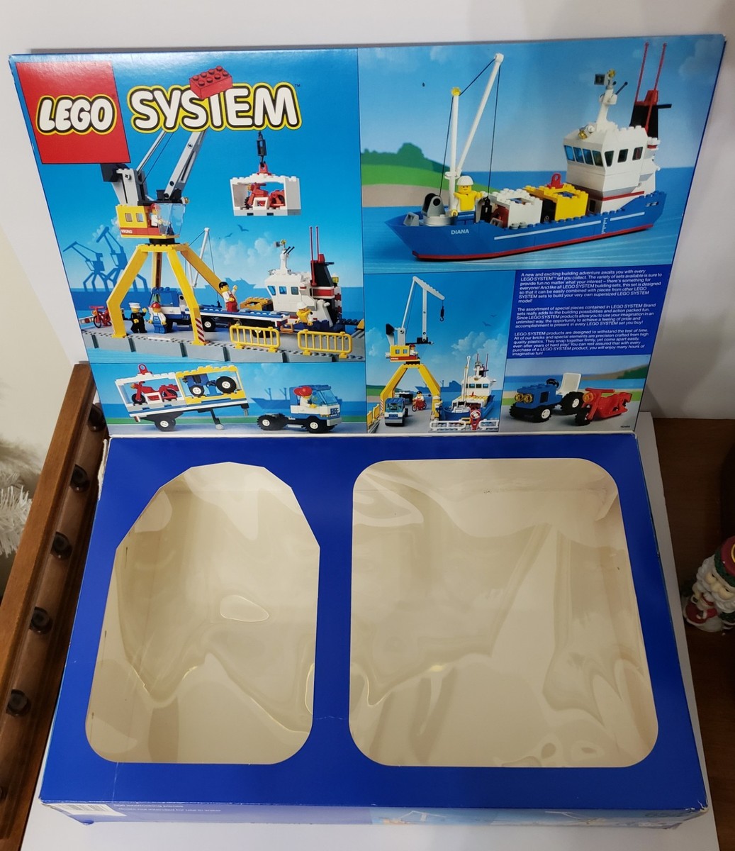 VINTAGE LEGO SYSTEM TOWN 6541 INTERCOASTAL SEAPORT NAUTICA 1993