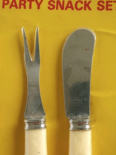Quikut Snack Set di 2 NOS Made in USA - Foto 2 di 13