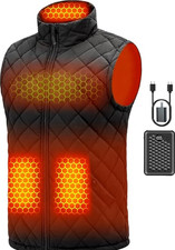 Graphene Heated Vest for Men 7.4V Fast Charge Large Capacity Battery M-size