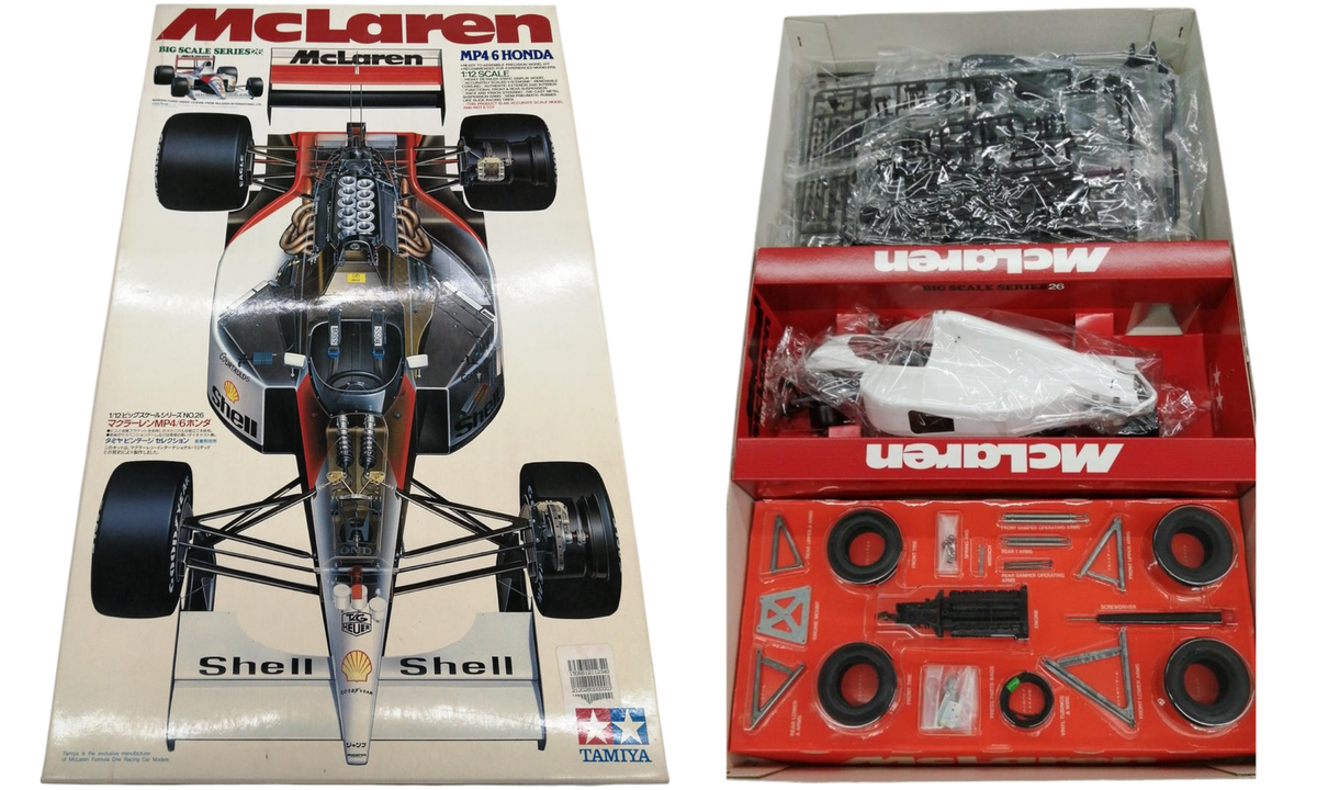 TAMIYA 1/12 No26 McLaren Honda MP4/6 12028 Big Scale Plastic Model