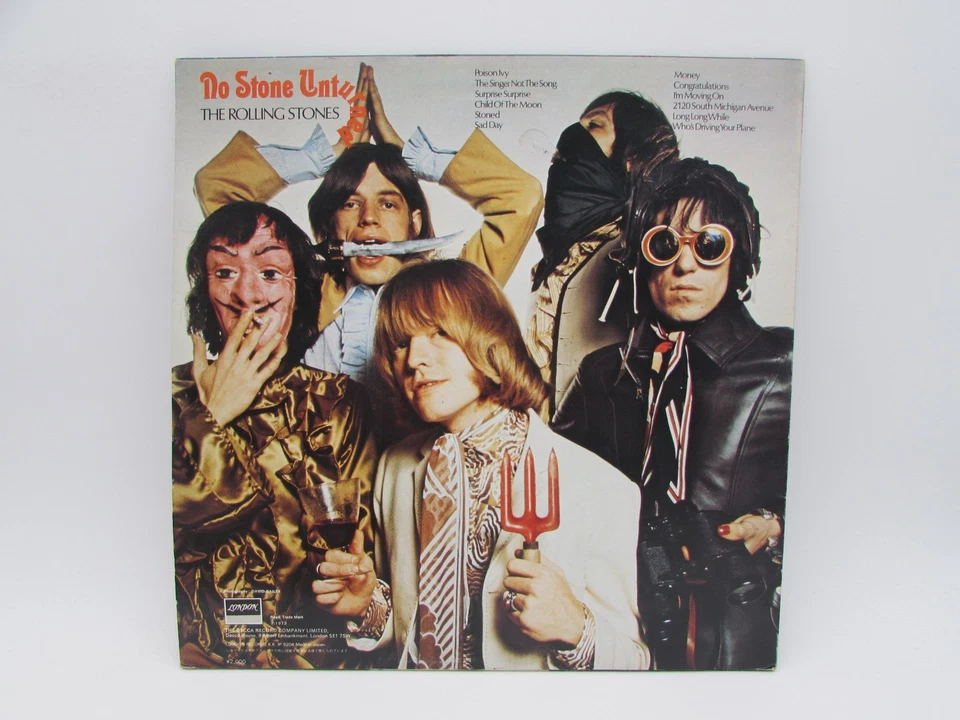 The Rolling Stones No Stone Unturned L20P1035 Japan Red Vinyl LP S1647 - Image 3 of 4