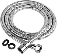 Shower Hose 2m, Long Shower Hose, Universal Replacement Stainless Steel Showe...