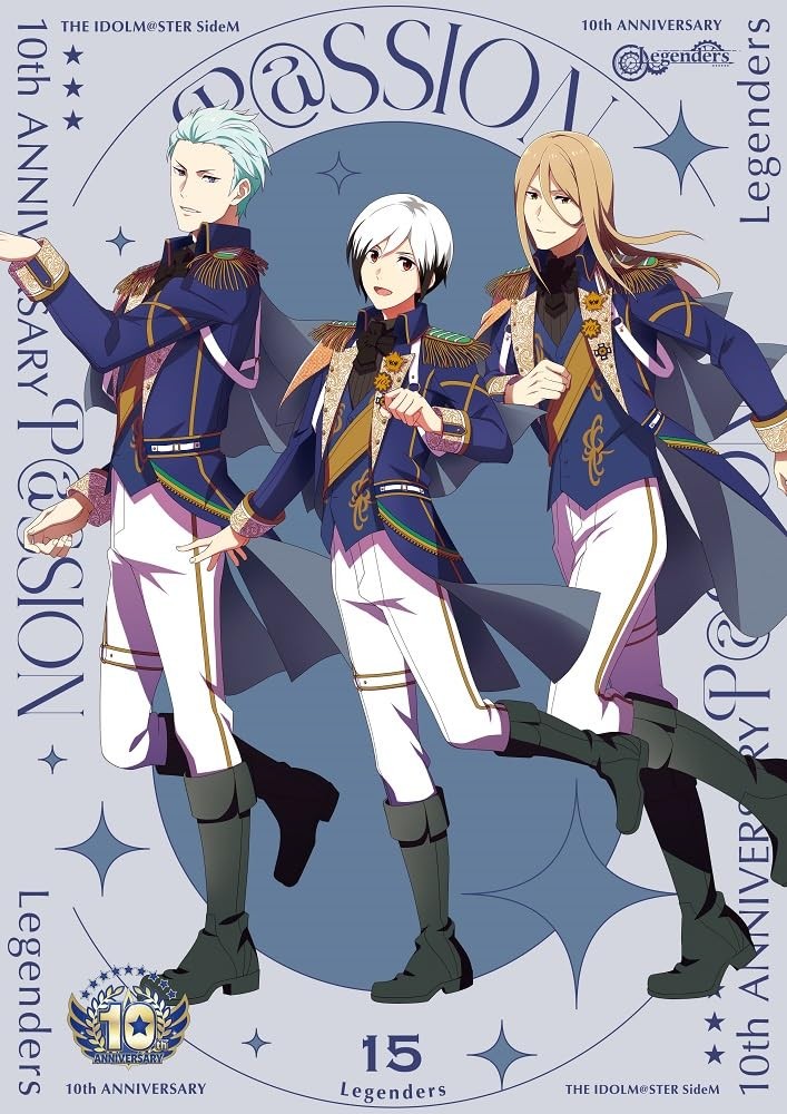 THE IDOLM@STER SideM 10th ANNIVERSARY P@SSION 15 Legenders  From Japan 2 CD