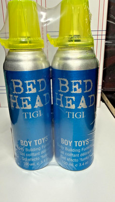 2-PACK TIGI BED HEAD BOY TOYS, FUNKY STYLING HAIR GEL, 3.4OZ