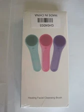 Heating Facial Cleansing Brush Factory Sealed