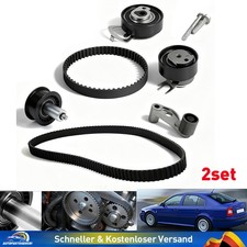 2x Zahnriemensatz Zahnriemen Rolle Set Für Seat Ibiza Skoda Octavia VW Polo Audi
