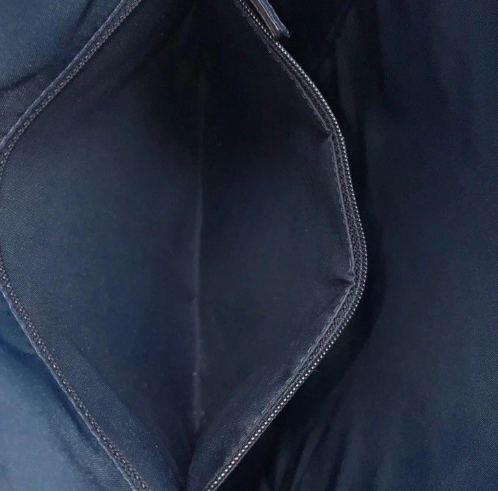 Authentic  Christian Dior Trotter Navy 1023 GM Bucket Leather Tote Bag NS110107