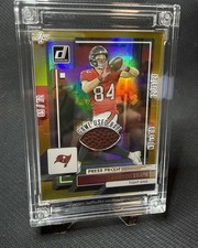 2022 Donruss #254 Cameron Brate Bucs Press Proof Jersey Fusion GU Ball 65/72