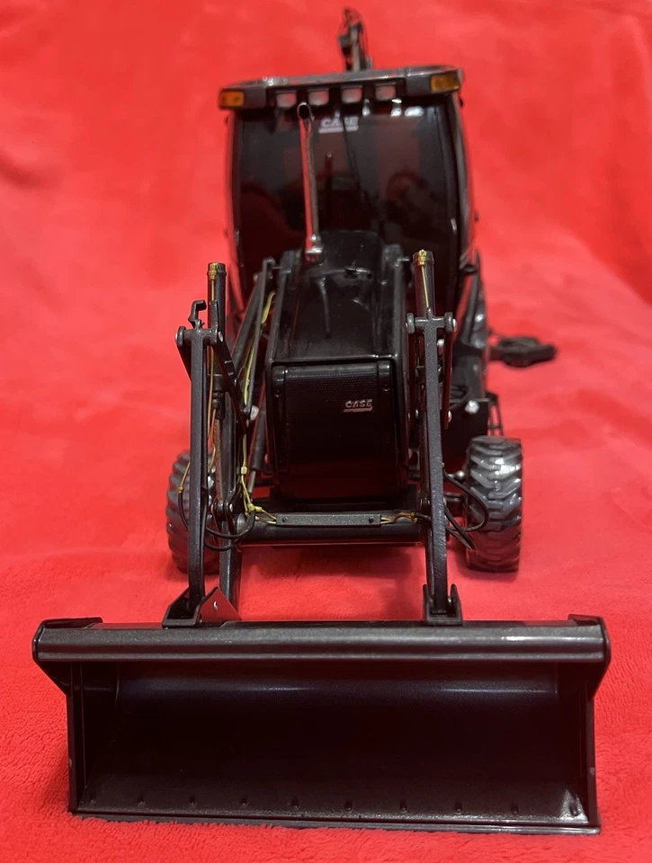 Retroexcavadora ERTL Case 580 Super M Series 2 Cargadora Negra 50 Aniversario 1/16 Nueva en Caja Foto 2 de 4