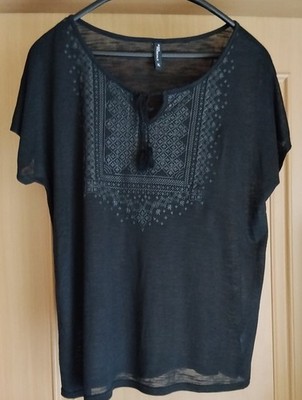 Damen T-Shirt schwarz Größe XL  Jean Pascale  neu ohne Eiikett