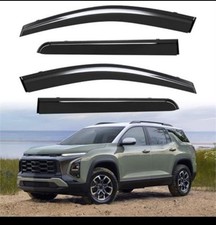 Window Visors Rain Guards Compatible with 2025 2026 Chevrolet/Chevy Equinox
