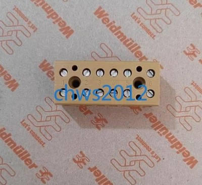 2 PCS Brand new Weidmuller Integrated 6-Circuit Terminal BK6 CRN 06225220000 #tk