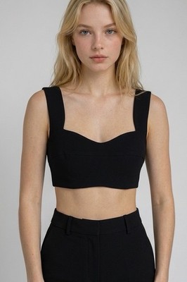 Prada Womens Black Bra Top IT36