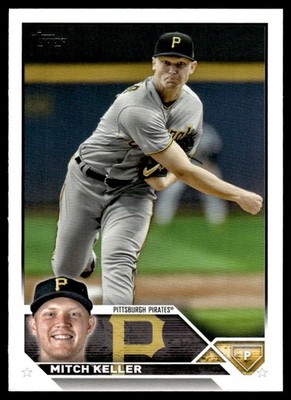 2023 Topps Advance Stats Mitch Keller 007/300 Pittsburgh Pirates #442