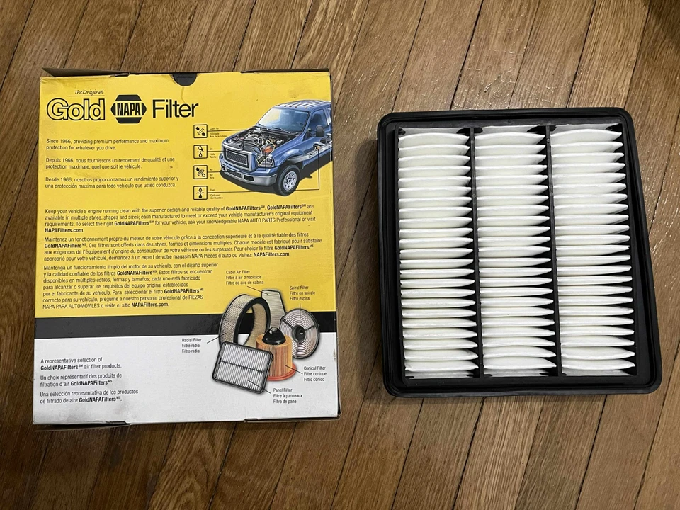 ПОДЛИННЫЙ | NAPA Gold 9052 воздушный фильтр для HYUNDAI Azera и Sonata 2006 - 2011 - Изображение 2 из 2