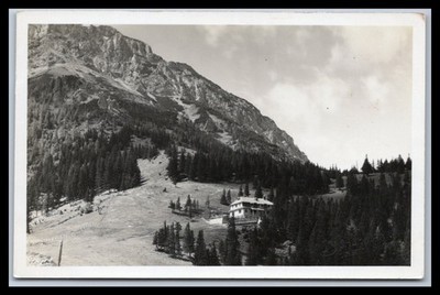 Ansichtskarte Sparbacher Hütte am Faden / westl. Schneeberg - N. Ö. Österreich